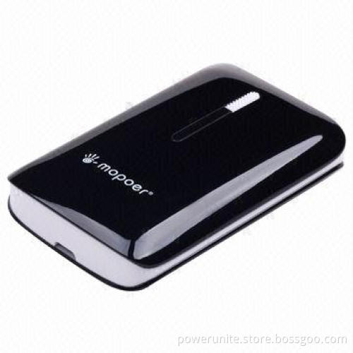 Real-high 7,800mAh Portable Battery Charger with Dual-USB Output and 4 LEDs Power Indicator